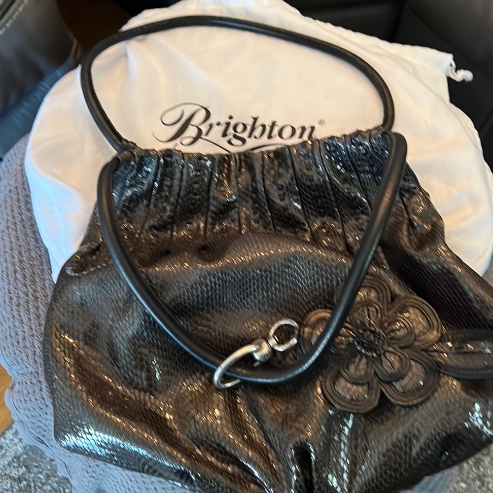 Brighton patent leather bag